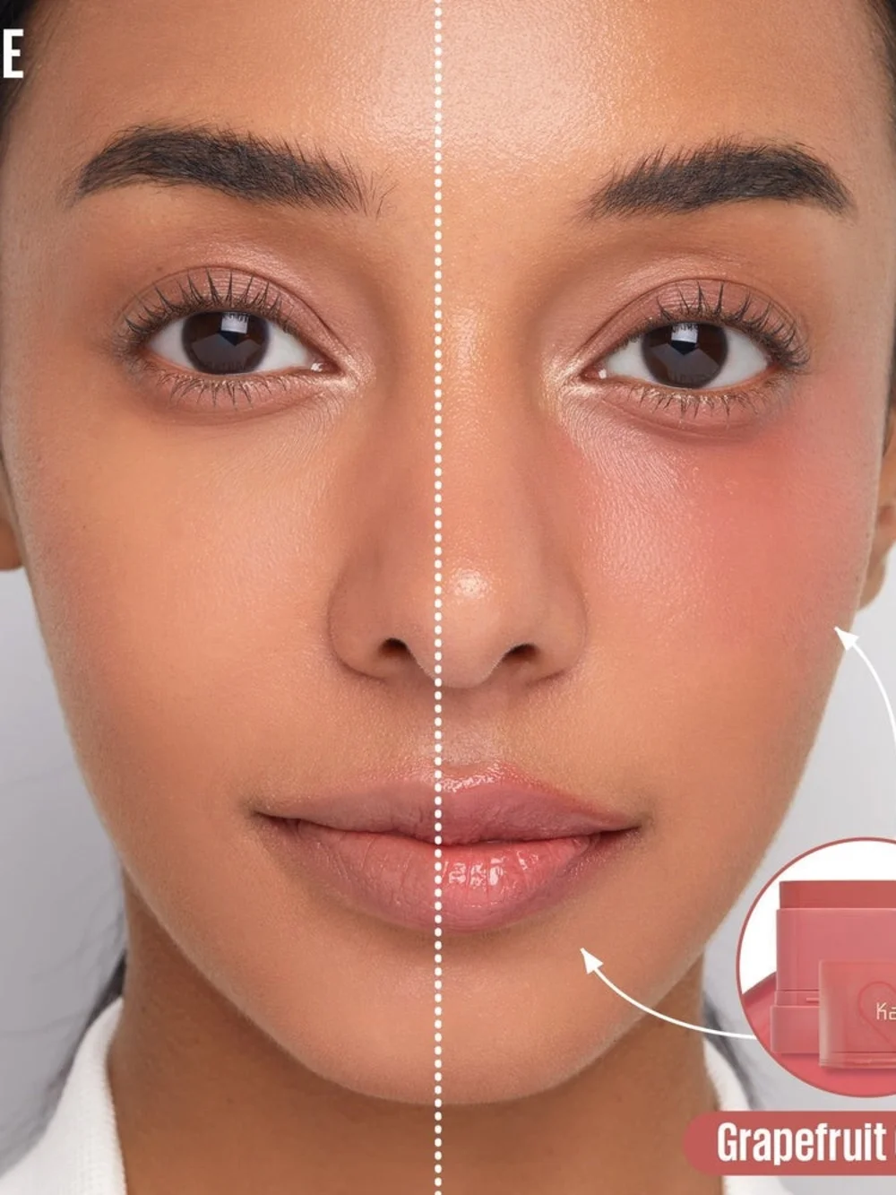Kaja Dewy Bar Grapefruit Gelato Hydrating Cheek and Lip Balm Multi-stick 🆕
